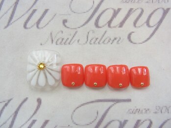 ウータン(Wu-Tang)/お花ネイル &nbsp;&nbsp;￥7600