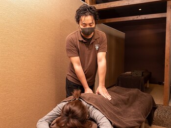 きらく 中島店/施術風景