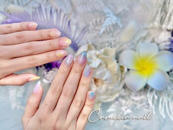 カメリア(Camelia)の写真/【池袋駅2分】究極の"好きなもの"がぎゅっと詰まったNailに♪オフィスでも似合う×トレンドもお任せ下さい!