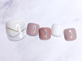 WRネイルズ(WR Nails)/【FOOT】持ち込みアート90分