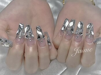 ネイルサロン ジェイム(NAIL SALON Jaime)の写真/《河原町/23時迄》完全プライベート空間★【スカルプ4本ARTコース/スカルプやりたい放題コース】も◎