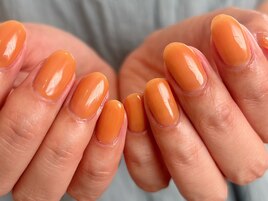 オレンジネイル