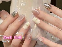 ベストネイル 池袋東口店(Best Nail)/春/桜/スカルプ/いちご/ピンク