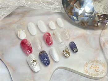 ラスターネイル(Luster nail)の写真/お得に可愛い指先!!初回&4週間以内オフ無料♪見惚れるネイルが豊富◎【トレンドネイル3980円】