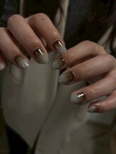 ラテネイル(Latte nail)/double gradation