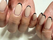 ジュエ ネイルスタジオ(jouer nailstudio.)/細フレンチネイル