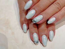 ルームヘアネイル 曙橋店(Room hair nail)/ユニコーンフレンチネイル