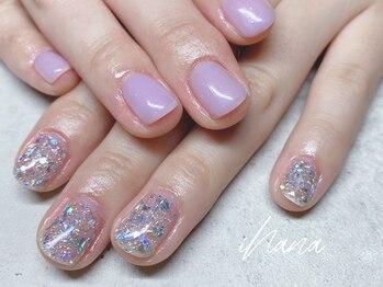 イハナ(ihana)/ワンカラー*パープル