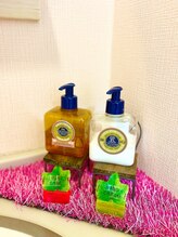 千葉リーフ整体院 稲葉カイロプラクティックセンター/ロクシタンのアメニティーも