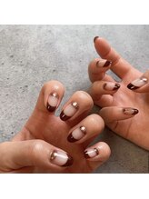 苑琳爪工(erin nail)/ミラーフレンチ
