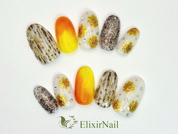 エリクサーネイル 神田(Elixir Nail)/ハンドやり放題/クーポン使用