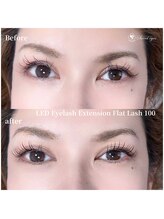 スウィートアイズ(Sweet eyes)/LEDフラットラッシュ100本