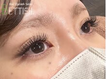 ベティッシュ 元住吉 武蔵小杉店(Salon BETTISH)/メガフラ140束/下まつげ30本