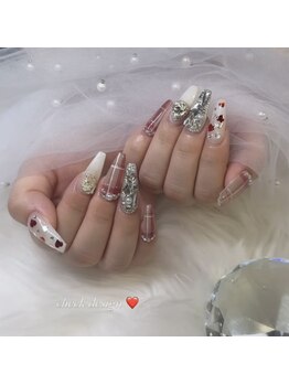 ジェルネイル長さだしフィルイン