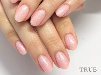 ネイルトゥルー 表参道(nailTRUE)/*ラメワンカラーネイル*