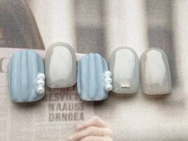 11月ネイルデザイン☆華やか