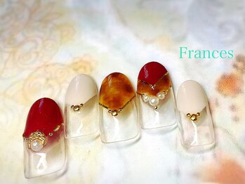 フランセス(Frances)/べっ甲×ゴールドライン