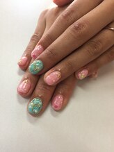 イーズネイル 堺(e's Nail)/4月キャンペーンネイル