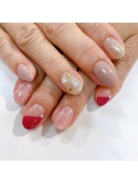 シンプルジェルネイル＆本格ケア