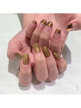 マッシュ abeno店(MASHU)/うねうねmirror カーキmagnet