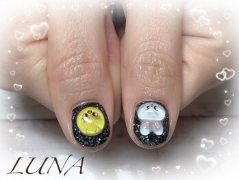 ネイルアンドまつ毛エクステ ルーナ 八王子店/☆持ち込みパーツネイル☆