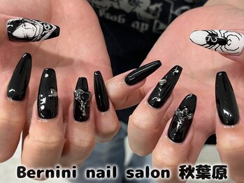 秋葉原ネイル/手描きネイル/銀座