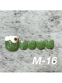 Design No.M-16 フットネイル