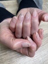 エーナイン イオン一関店/ベージュカラー×ラメライン