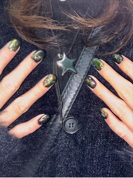 偏光ミラーネイル