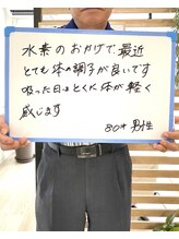 スイソプラス(Suiso+)/お客様の声