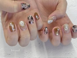 10月ニュアンスネイル