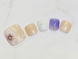 定額デザインフットジェル￥9900