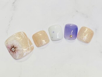 ネイルズ アヴァンティ(Nails Avanti)/定額デザインフットジェル￥9900