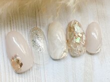 アミネイルズ(AmiNails)/ニュアンスミラーネイル♪