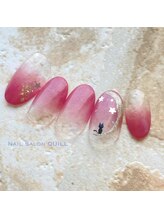 ネイルサロン クイル(QUILL)/１０月ちょこっとアート（３）