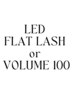 ☆《LED再来》持ち◎軽い着け心地♪フラットラッシュ100本