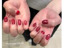 マグネット×りんごネイル♪