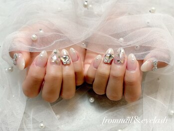 フロムネイルアンドアイラッシュ 神戸三宮(from nail&eyelash)/パラジェル取扱/フィルイン施術