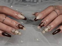 ネム(NEM.)/【カフェラテブラウンネイル】