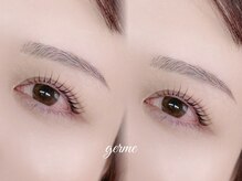 ジェルム(germe)の雰囲気（ラッシュリフト×アイブロウWAXメイク時短☆）