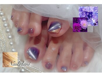 ネイル クロス ラニ 所沢店(Nail×Lani)の写真/フィルインオフで自爪サポート♪トレンドを抑えた綺麗めワンホン系定額ネイル♪