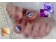 ネイル クロス ラニ 所沢店(Nail×Lani)の写真/フィルインオフで自爪サポート♪トレンドを抑えた綺麗めワンホン系定額ネイル♪