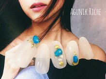 アグニークリッシェ(Agunik Riche)/【ターコイズネイル】
