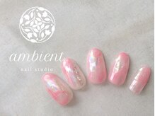 ネイルスタジオ アンビエント 表町店(Nail Studio ambient)/モヤモヤ / ニュアンス