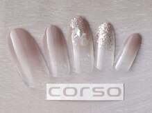 コルソケーツー 梅田茶屋町(corso k-two)/冬ネイル6/茶屋町中津中崎町