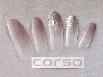 コルソケーツー 梅田茶屋町(corso k-two)/冬ネイル6/茶屋町中津中崎町