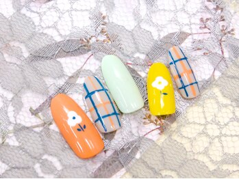 フォルチェ ゆめタウン東広島店(Folche)/チェックネイル