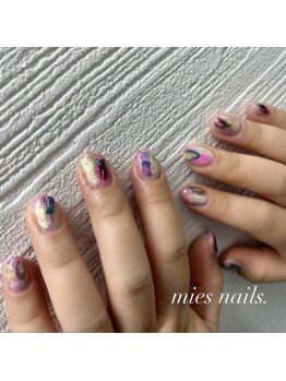 ミィスネイルズ(mies nails.)/