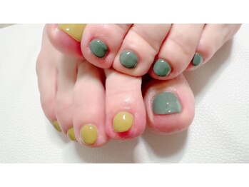 ラ フルール(La fleur)/フットネイル