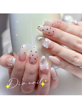 ディアネイルサロン 池袋(Di’a)/持ち込み/フィルイン/リボン